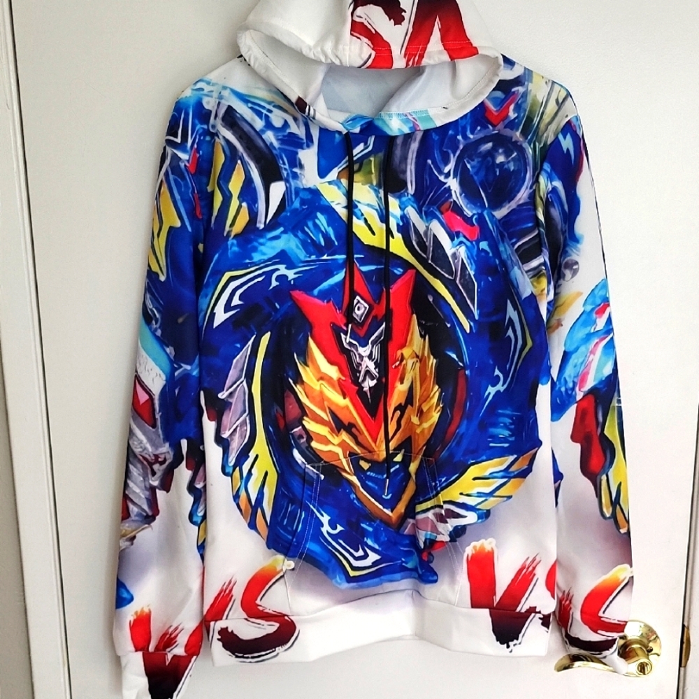 Colorful Graphic Hoodie